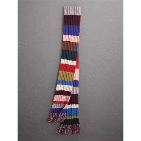 Wool stole Burberry Multicolour in Wool 